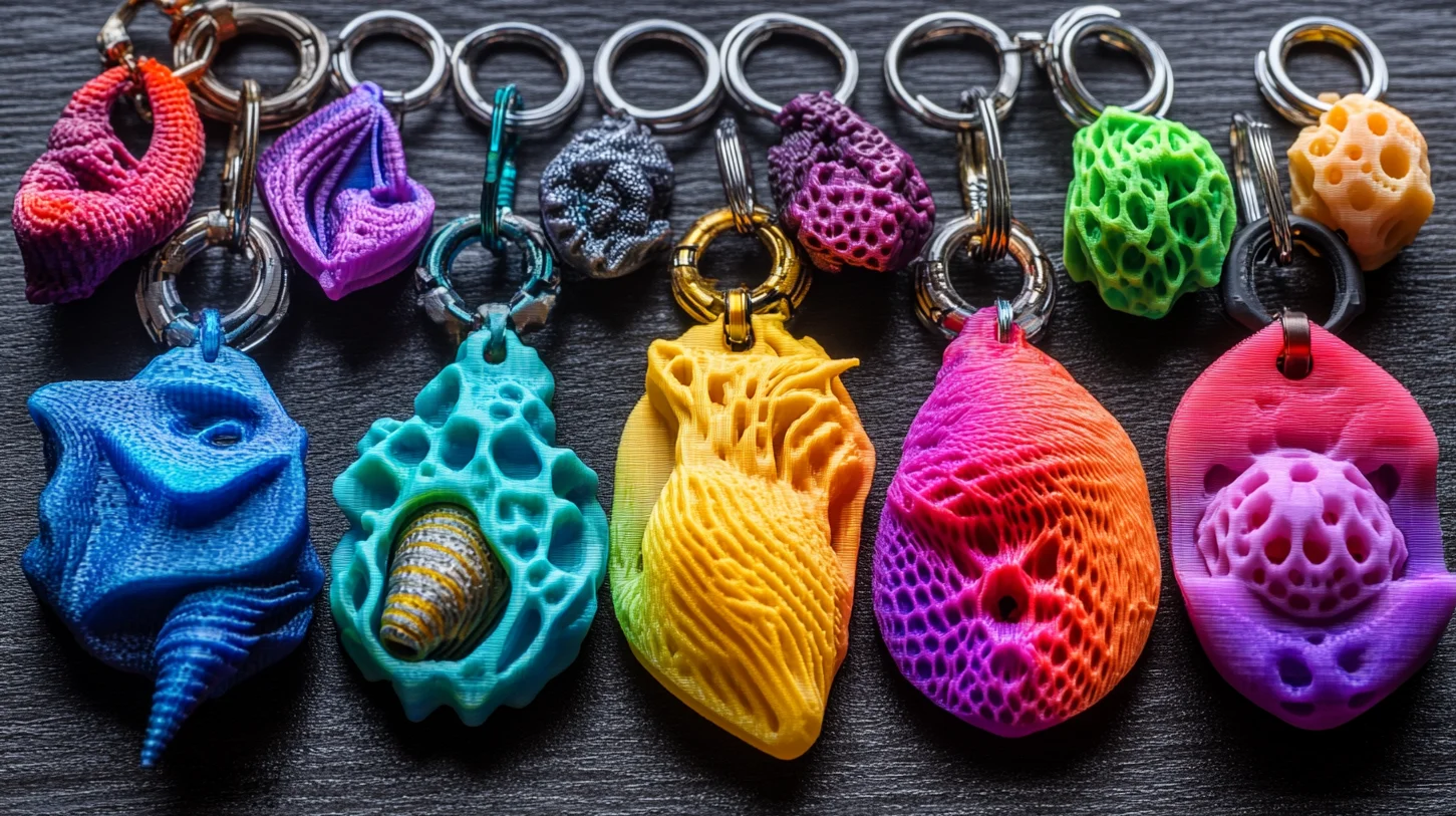 Llaveros y piezas pequeñas